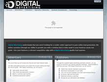 Tablet Screenshot of digitaladvertising.com